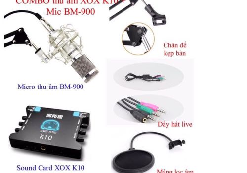 MIC HÁT, LIVETREAM K10